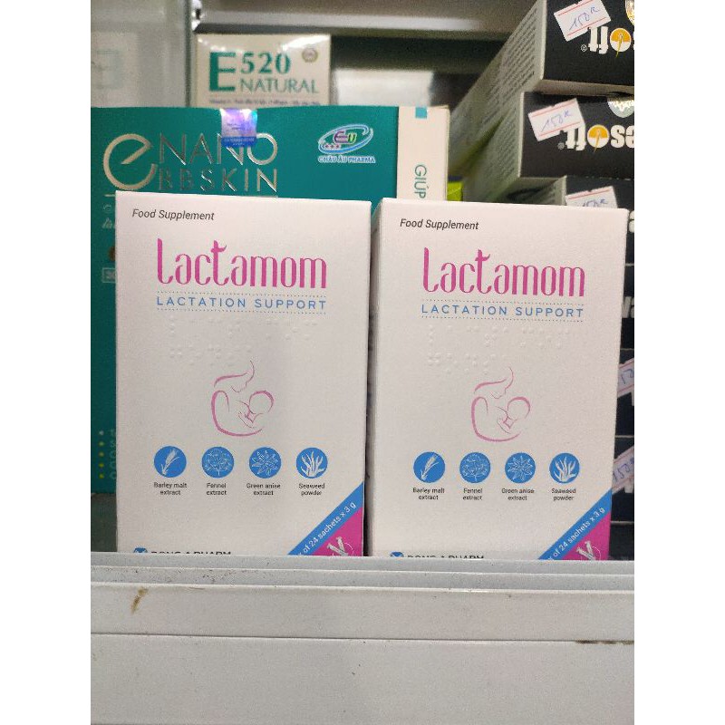 cốm lợi sữa lactamon