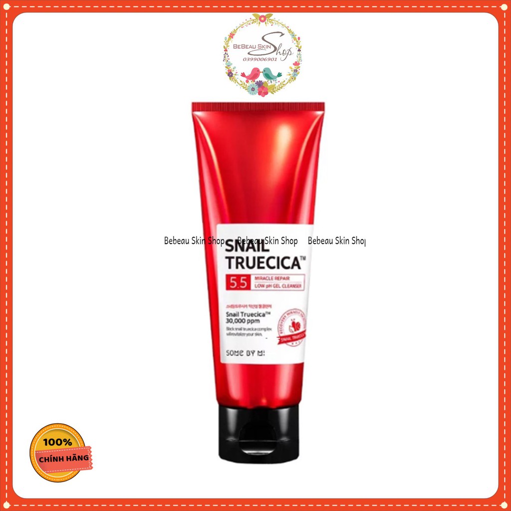 Some By Mi / Gel Rửa Mặt Some By Me Snail Truecica Miracle Repair Low pH Gel Cleanser