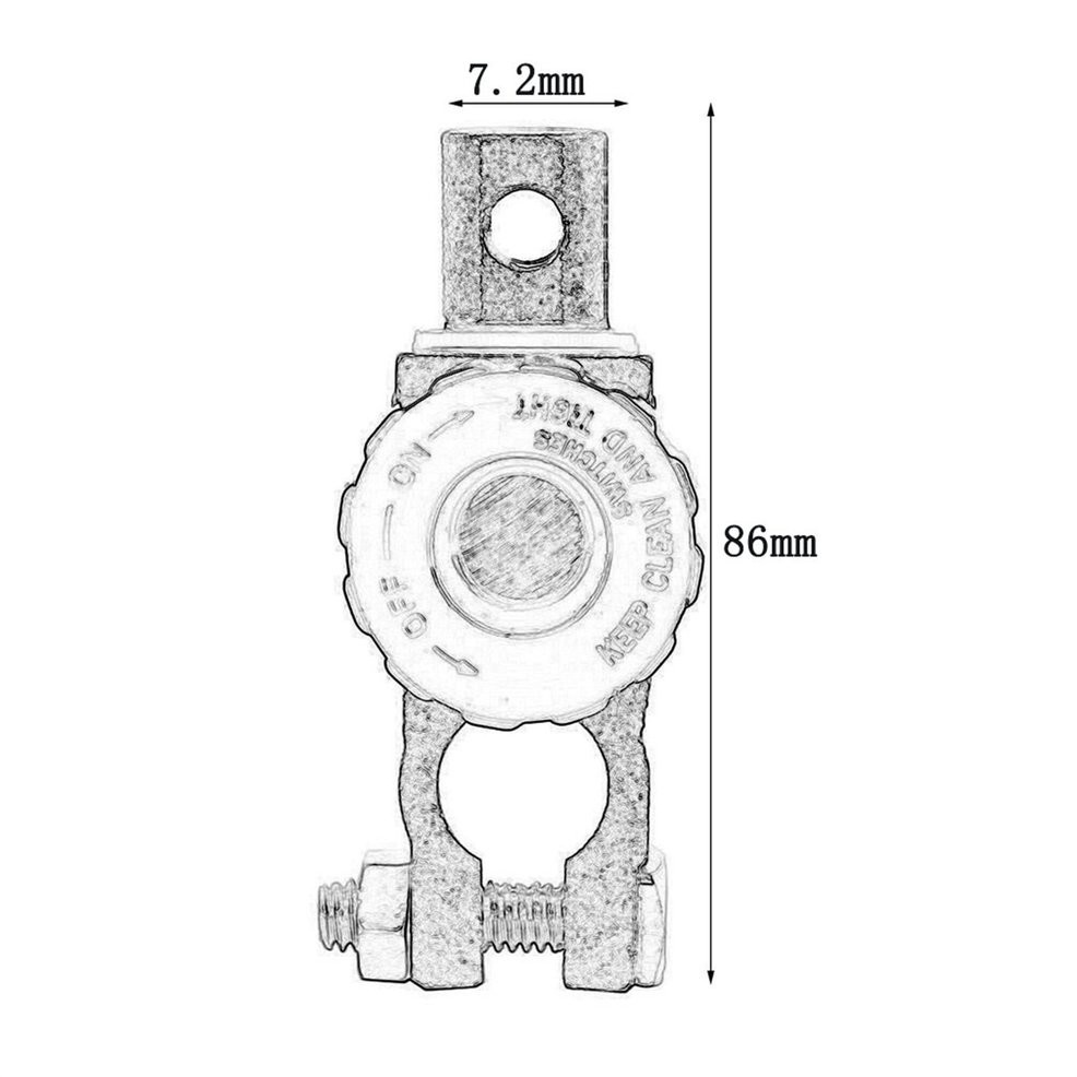 Professional Battery Terminal Link Switch Quick Cut-off Disconnect Switch