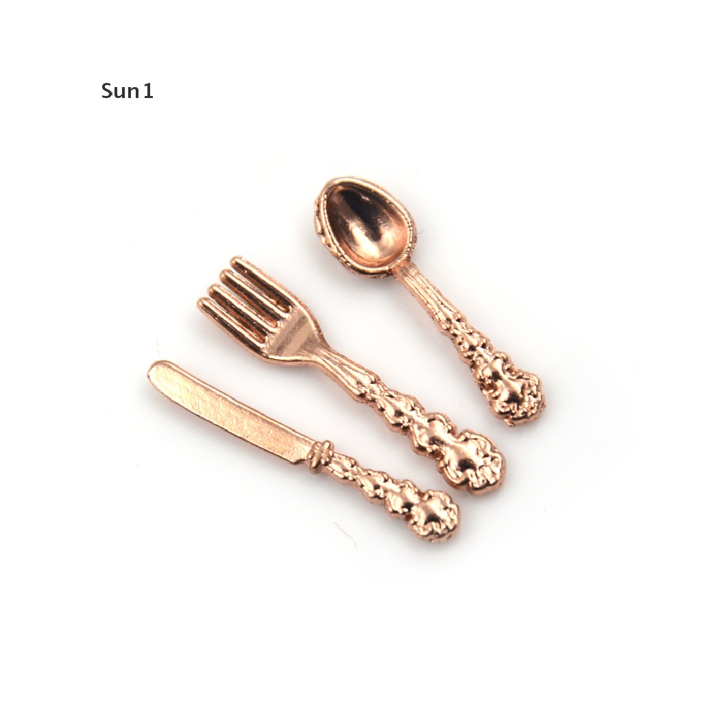 Bộ Dụng Cụ Bàn Ăn Tỉ Lệ 12 1: 12 Trang Trí Nhà Búp Bê