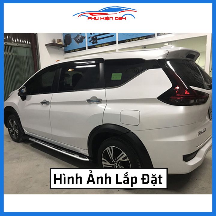 Bộ ốp cua lốp xe ô tô Xpander 2018-2019-2020-2021-2022 mẫu trơn trang trí bảo vệ lốp xe