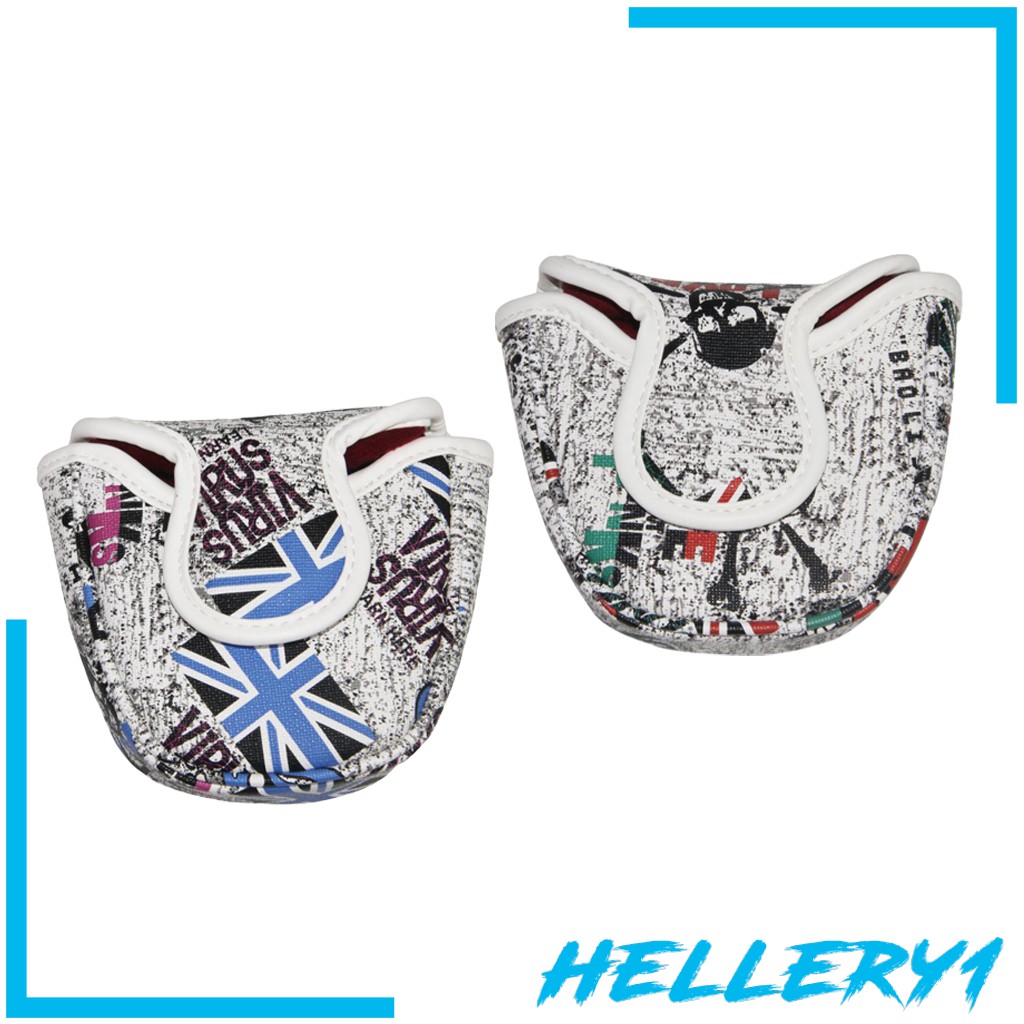 Vỏ Bọc Đầu Gậy Đánh Golf Bằng Da PU Chống Bụi Hellery1