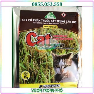 Thuốc diệt chuột cat 0.25wp gói 10g