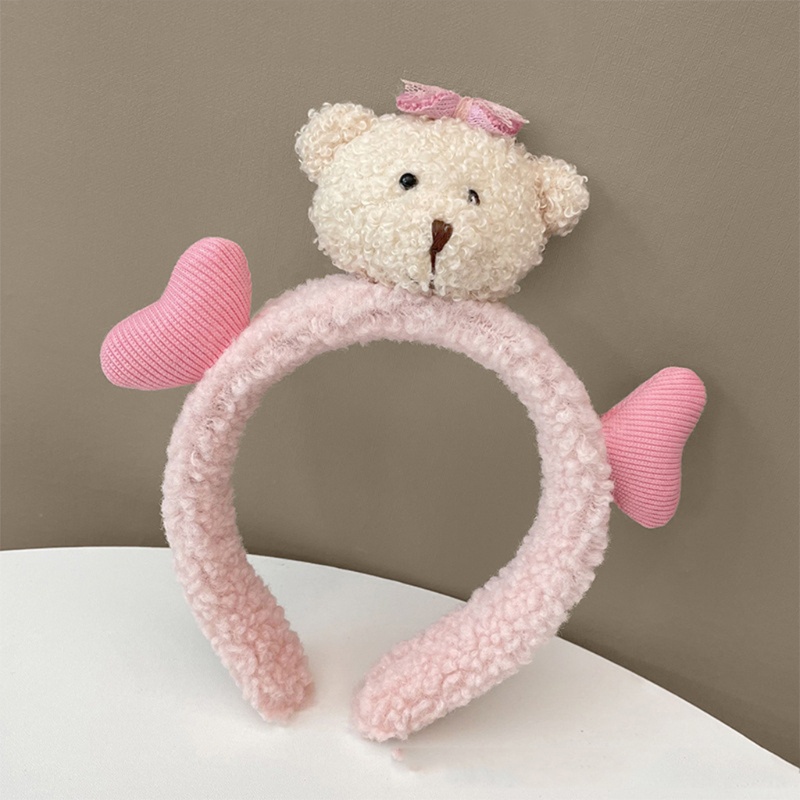 Băng Đô Hình Gấu Bông Phong Cách Lolita Cho Nữ