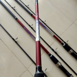 Cần Câu Cá 2 Khúc Ruby Siêu Cứng  2m4-2m7 Đọt 3ly2-CẦN CÂU 2 KHÚC CỨNG
