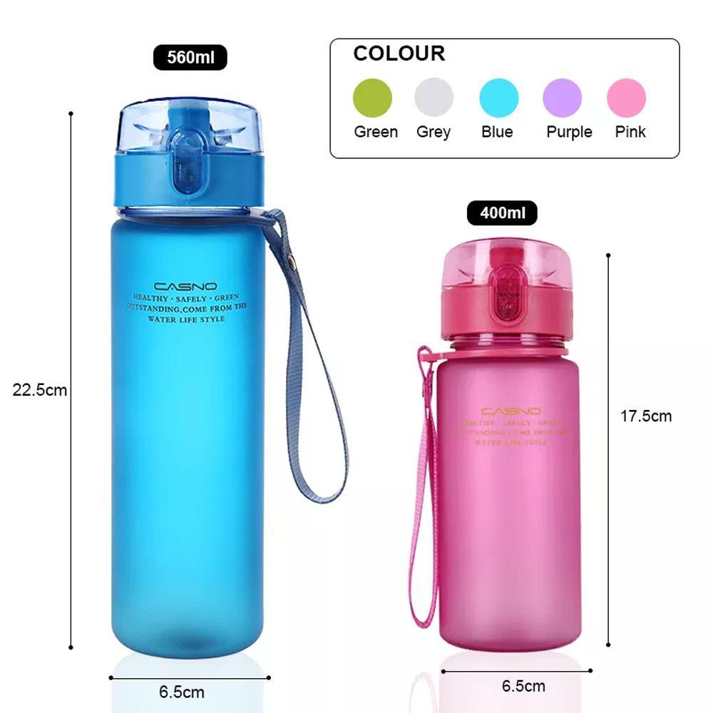 Bình Nước Thể Thao Bằng Nhựa Mờ Không BPA