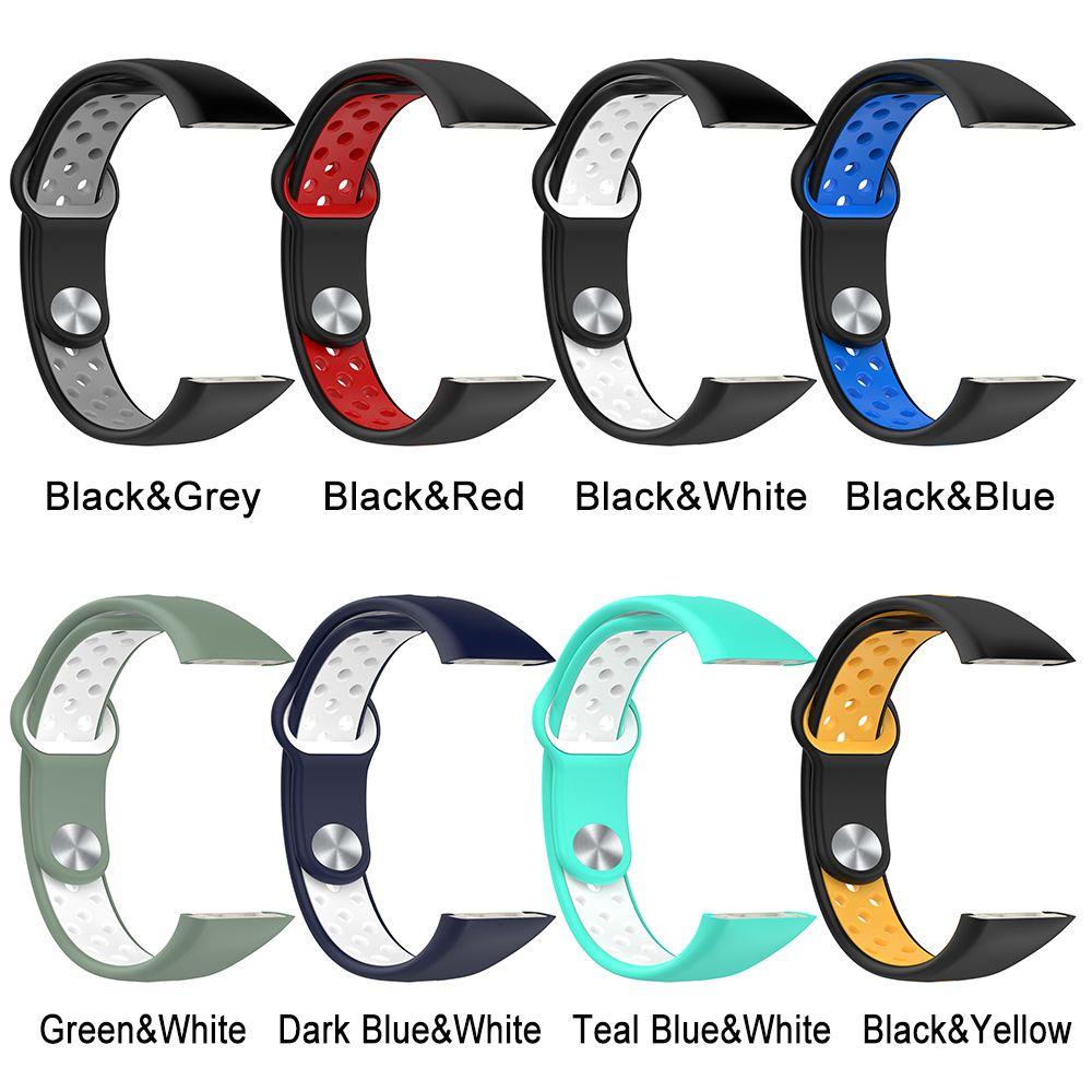 Dây Đeo Thay Thế Chất Liệu Silicon Màu Trơn Cho Huawei Band 6 Honor Band 6