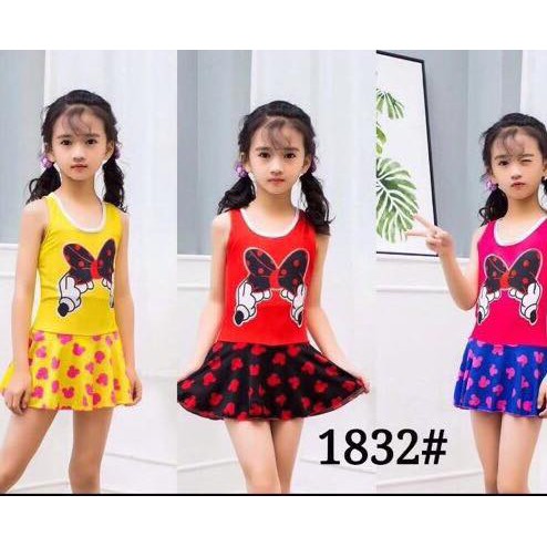 Bộ bơi cao cấp cho bé gái micky