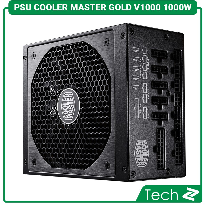 Nguồn Cooler Master V1000 1000W (80 Plus Gold Full Modular/Màu Đen)