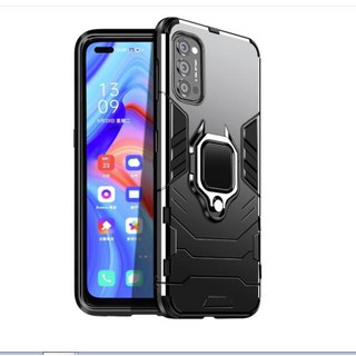 Ốp lưng Ironman chống sốc kèm iring chống lưng cho oppo reno 5 và các dòng máy khác