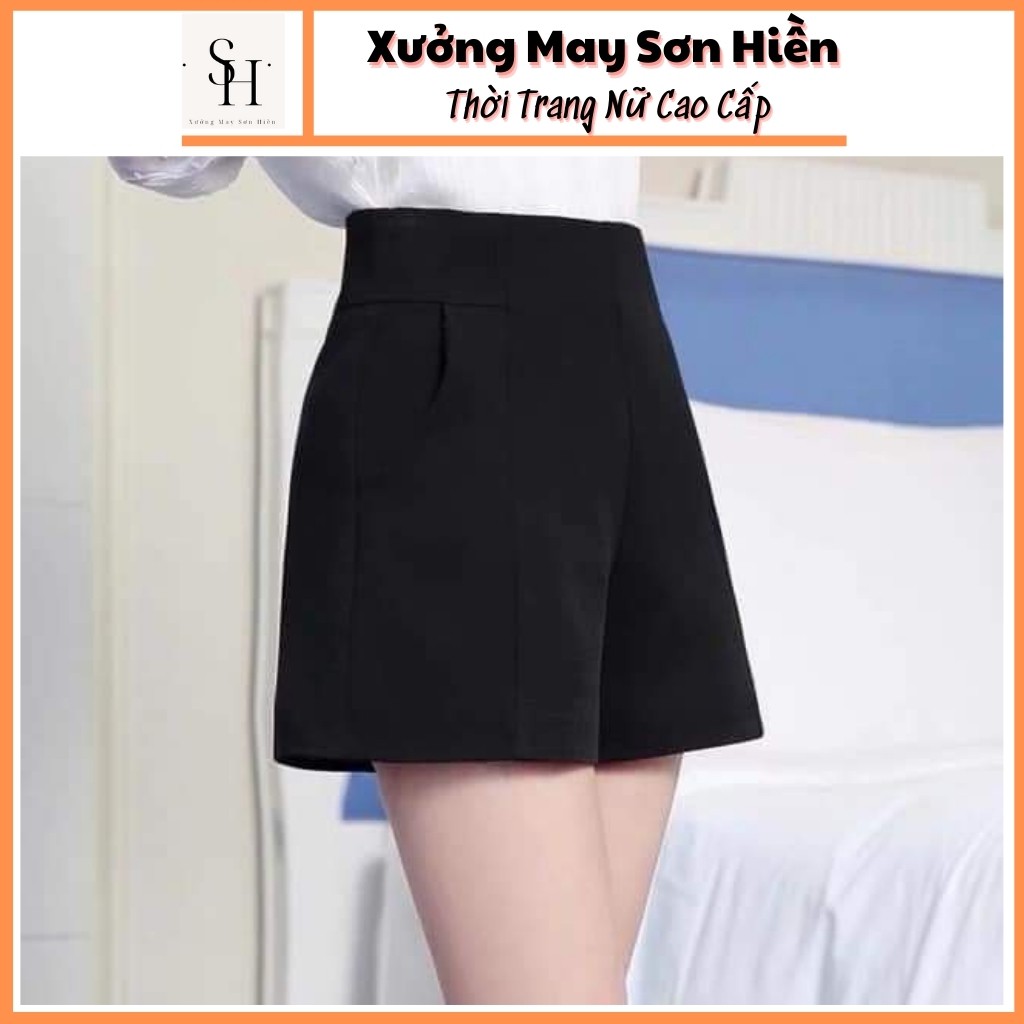 Quần short cạp cao Xưởng may Sơn Hiền MS35