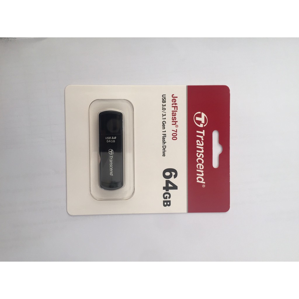 Usb 64gb transcend jf700 đen - ảnh sản phẩm 5