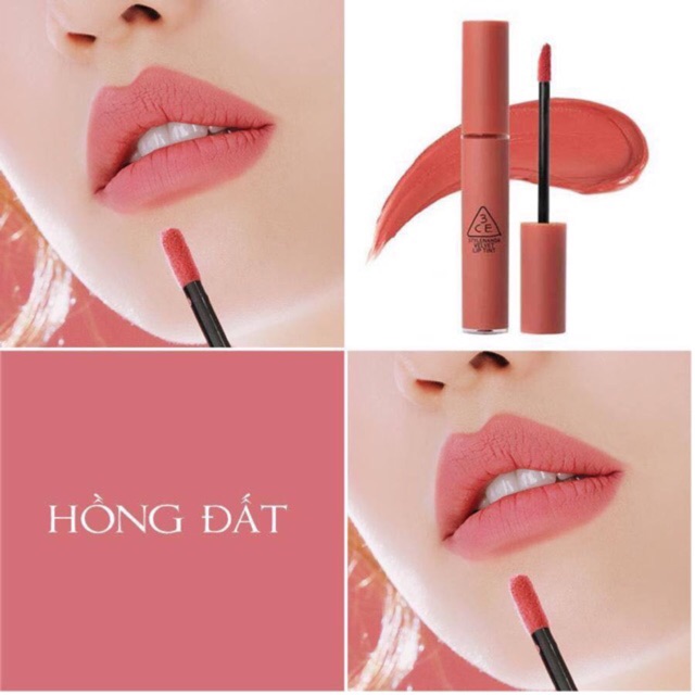 Son 3CE Kem Velvet Lip Tin Màu Near And Dear Chuẩn Auth