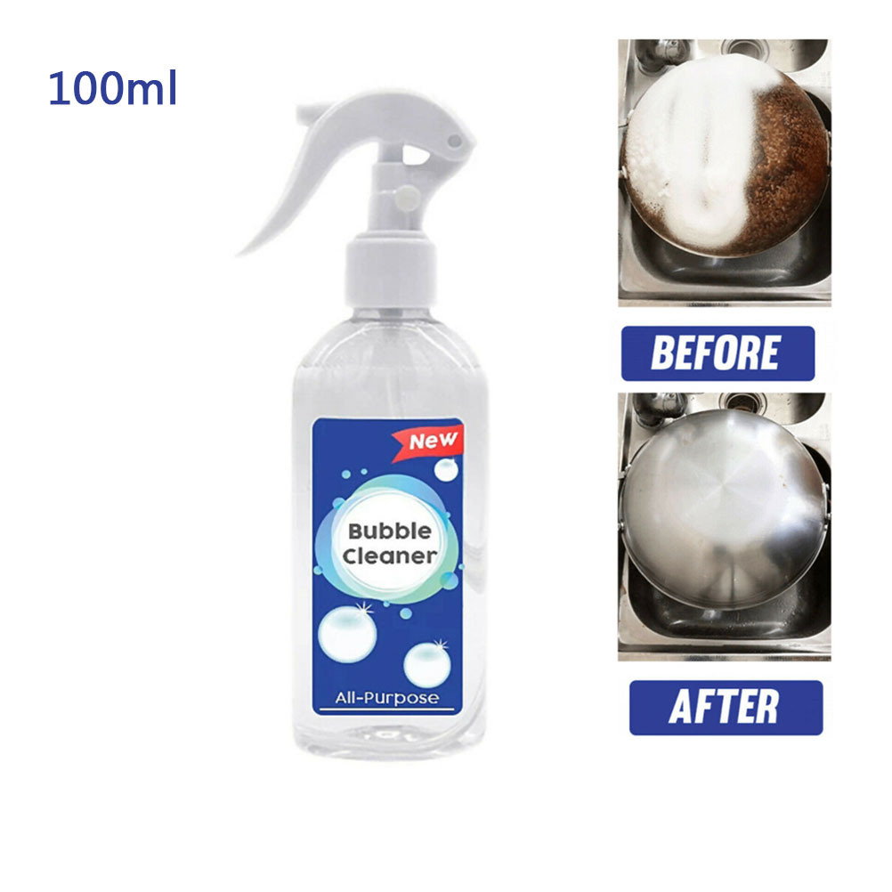 100/200ml Multi-Purpose Foam Cleaner Bubble Cleaner with Aroma for Home