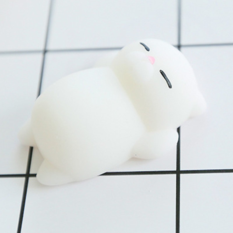 Mochi Cute Animals Lazy Sleeping Cat Squishy Toys Phone Straps DIY toy |shopsquishydep