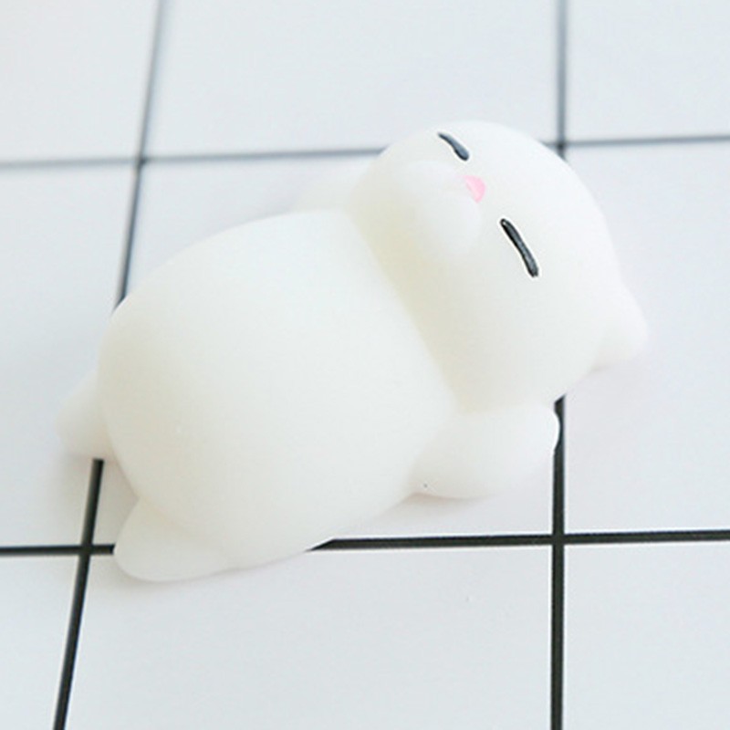 Mochi Cute Animals Lazy Sleeping Cat Squishy Toys Phone Straps DIY toy squishy