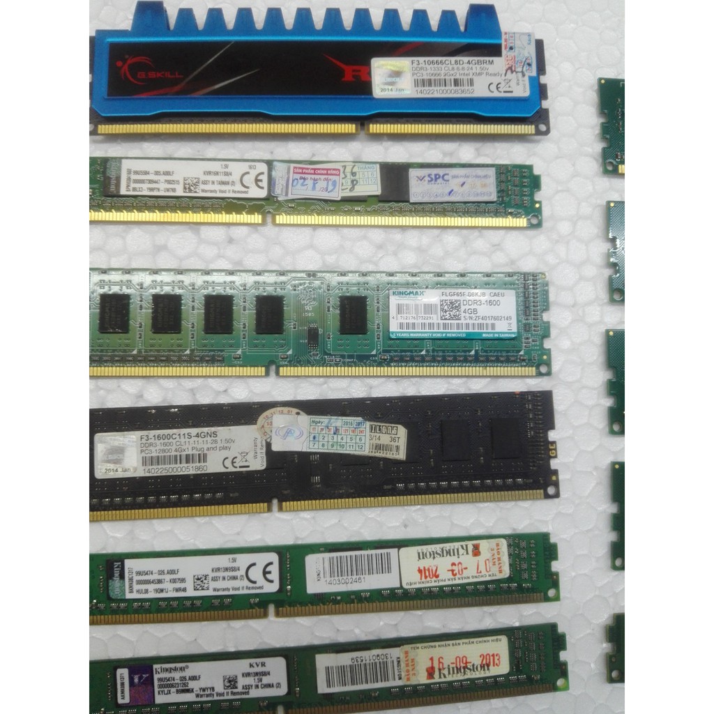 RAM 3 PC3L DDR3 4G Laptop hoặc PC