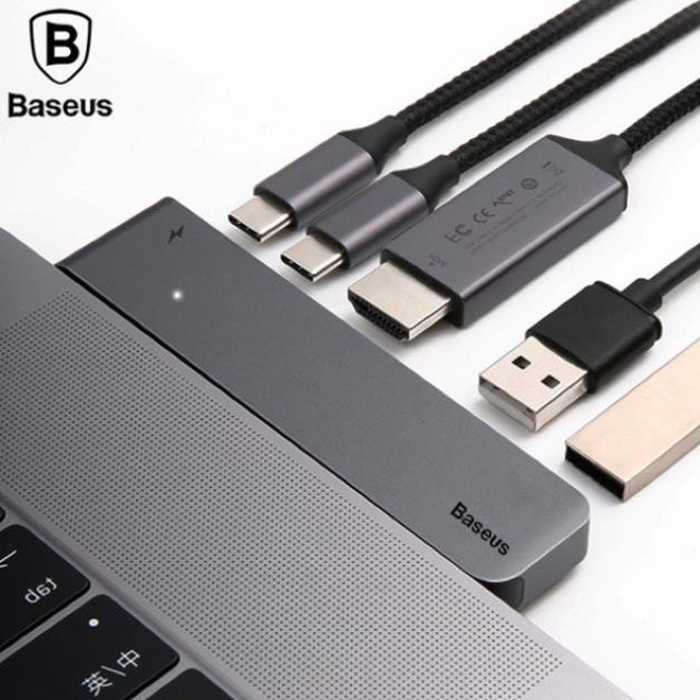 Bộ Hub chuyển đổi Baseus 5 trong 1 dành cho Macbook Pro