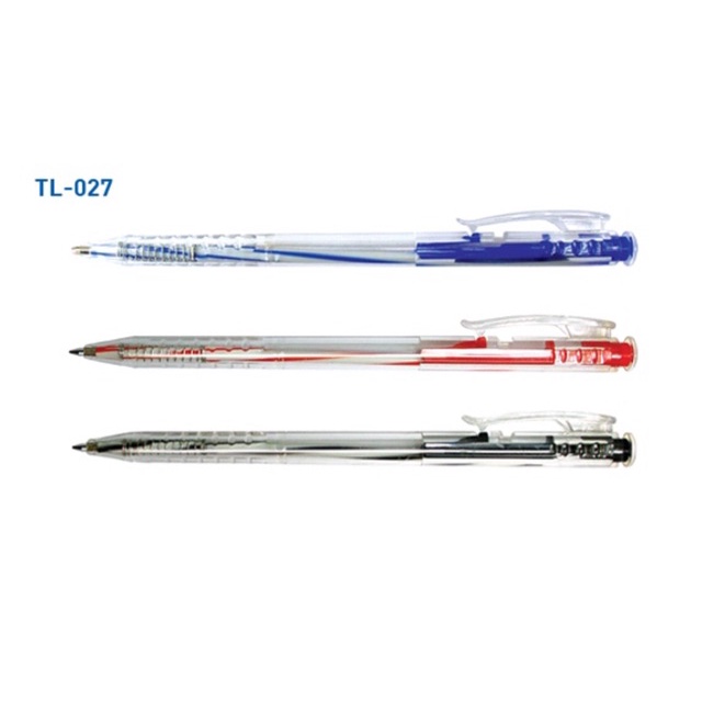 Bút bi thiên long xanh- đen-đỏ cao cấp 1 cái / ngòi 0,5mm dùng cho học sinh -sinh viên- văn phòng