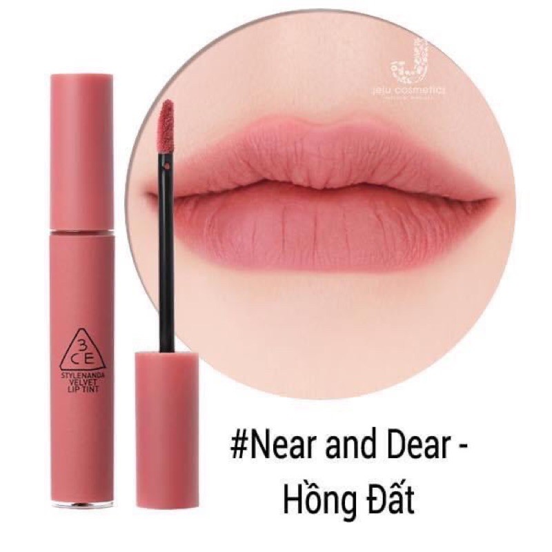 Son 3CE Velvet Lip Tint Màu Near And Dear