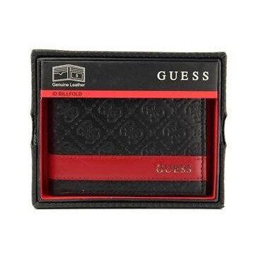 Ví nam Guess Men's Leather Bifold With Fashion Details - 31GU13X008