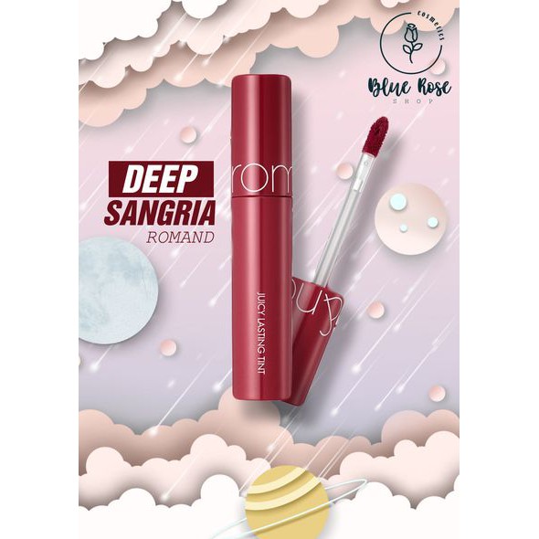 Son Romand Juicy Lasting Tint Ripe Fruit #21 DEEP SANGRIA - ÁNH LỰU ĐỎ