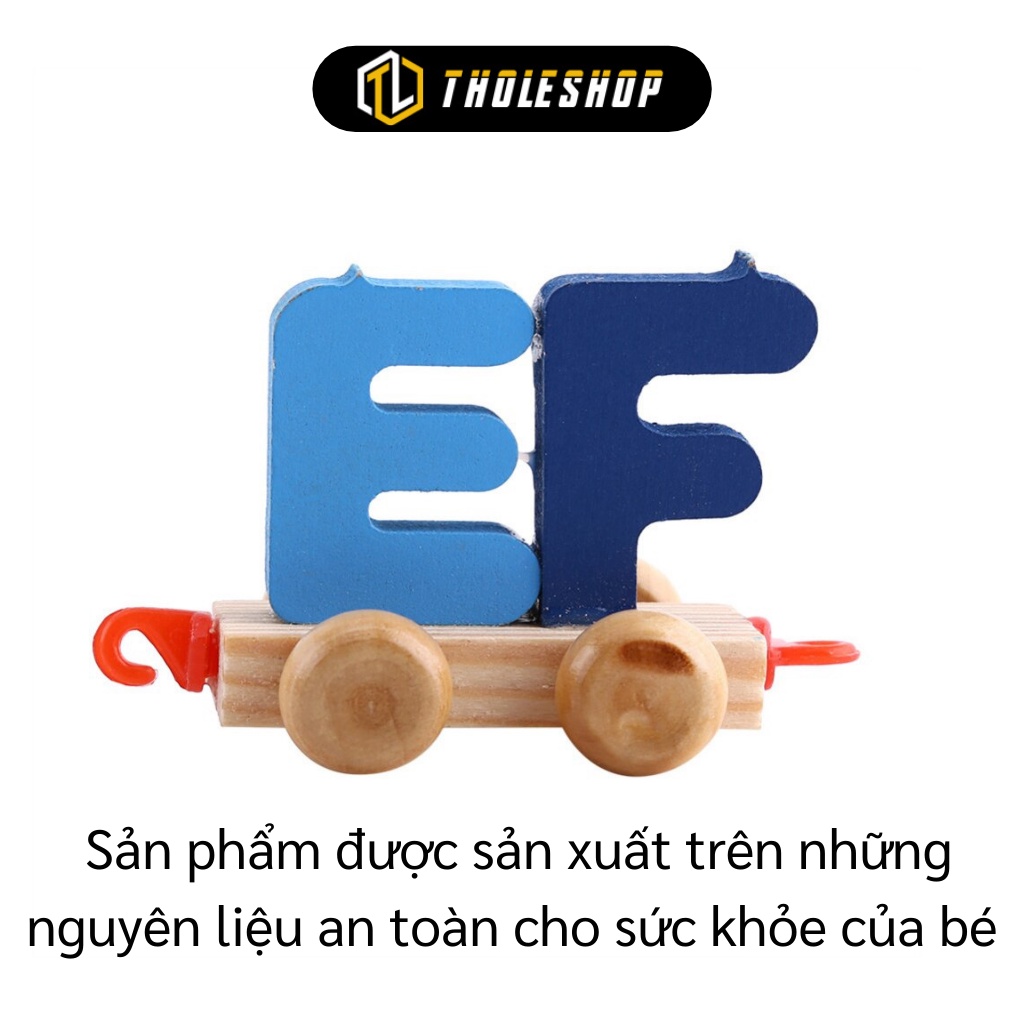 Bảng Chữ Cái - Đoàn Tàu Xe Lửa 26 Chữ Cái Cho Bé Học Tập, Lắp Ghép Giải Trí 6182