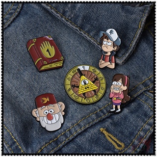 Huy hiệu cài áo hình hoạt hình gravity falls series 02 độc đáo