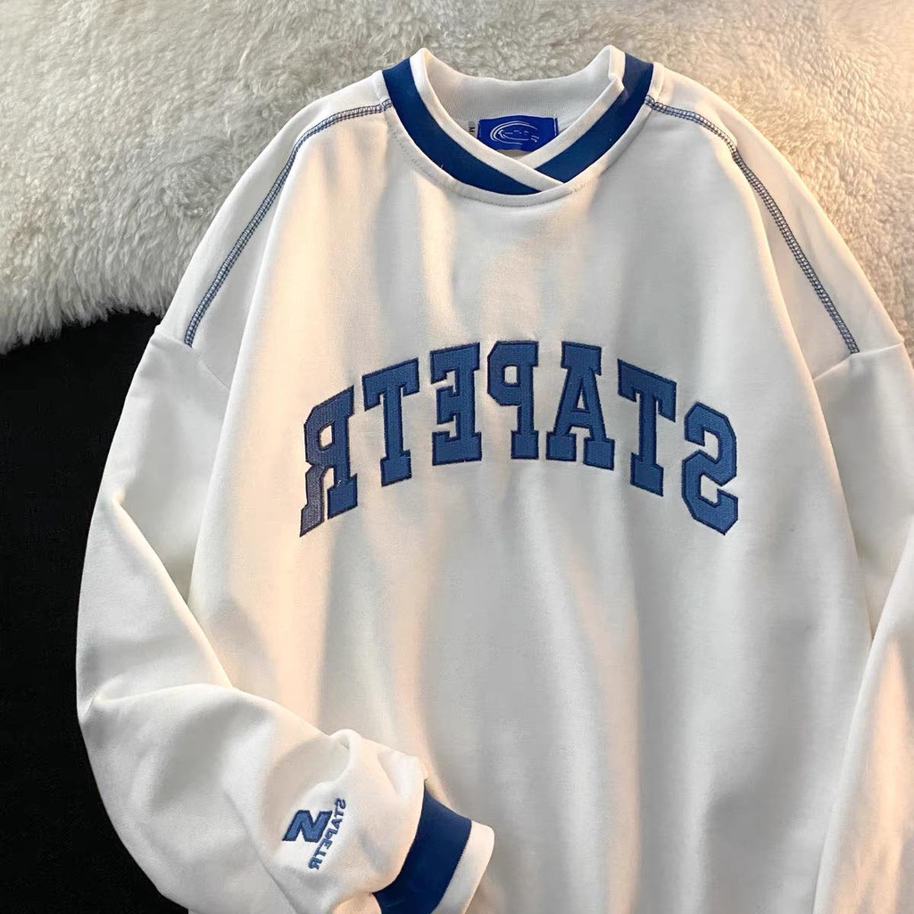 Sweater Form Rộng Nam Nữ Unisex, Áo Ấm Nỉ Bông | BigBuy360 - bigbuy360.vn