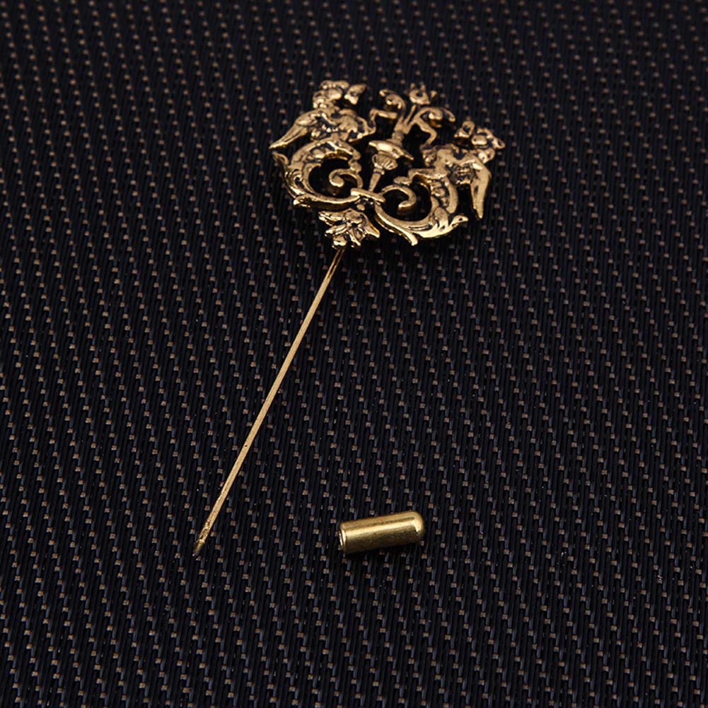 Huy Hiệu Cài Áo Hình Sư Tử Thời Trang