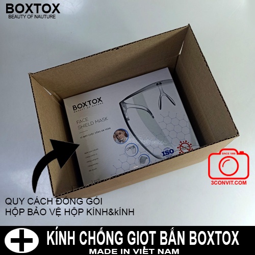 Kính Chống Giọt Bắn PVC Cao Cấp Boxtox