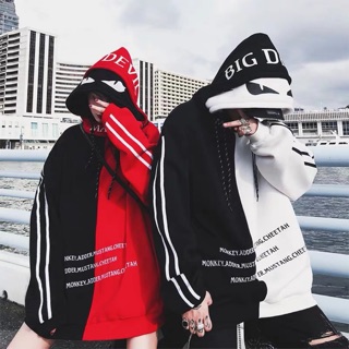Áo hoodie nỉ mũ mắt H&Đ