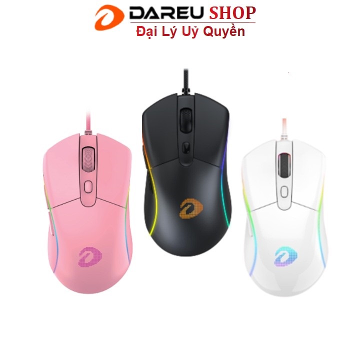 Chuột Gaming DAREU A960s - ULTRALIGHT (HUNTER PWM3336, LED RGB)