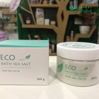 Giảm sốc freeship muối tắm bé thảo dược eco 200gram liên kết xanh - ảnh sản phẩm 3