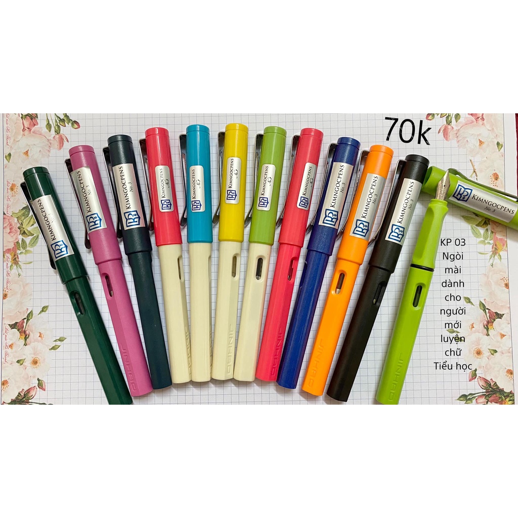 Bút Kimngocpens KP No 3EF ngòi mài gai