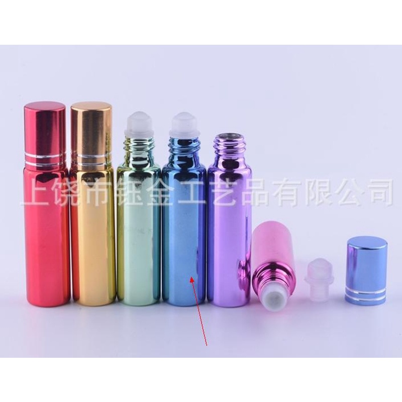 Chai Thủy Tinh Lăn 5ml / 10ml Đựng Tinh Dầu Tiện Dụng
