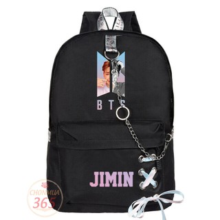 Balo Jimin cặp sách thời trang giá tốt balo BTS rẻ đẹp tặng sticker BT21 Chonmua365 BLV44