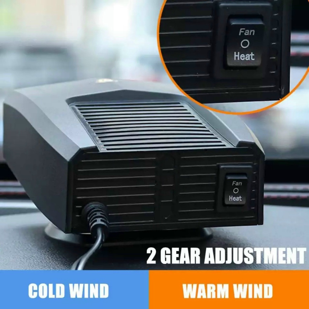 Quạt sưởi chống bám sương trên kính chắn gió cho xe ô tô – Máy sưởi kính chắn gió GDBNLS