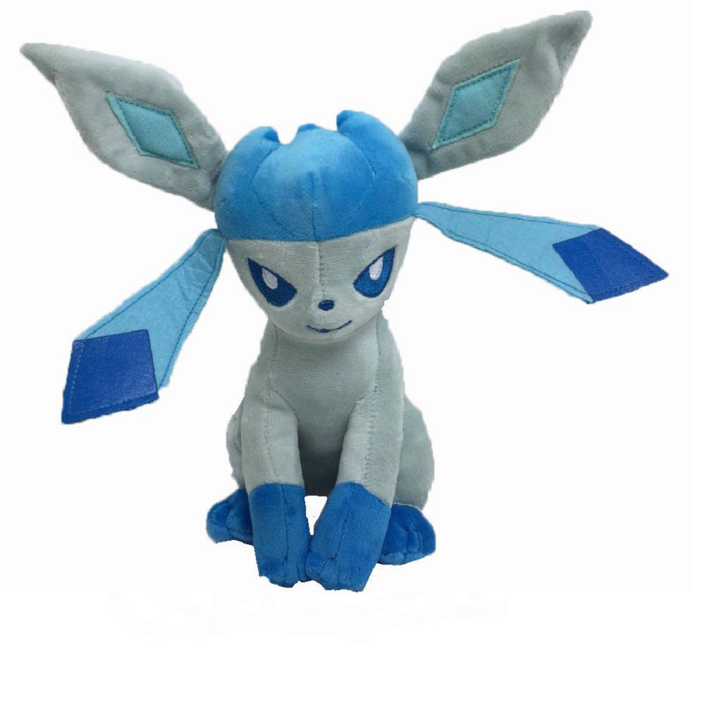 Thú nhồi bông hình pokemon Glaceon Eevee Espeon Jolteon Vaporeon làm quà tặng độc đáo