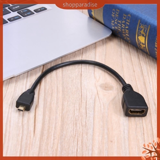 Cáp Chuyển Đổi Micro Hdmi Đực Sang Hdmi Cái 17cm