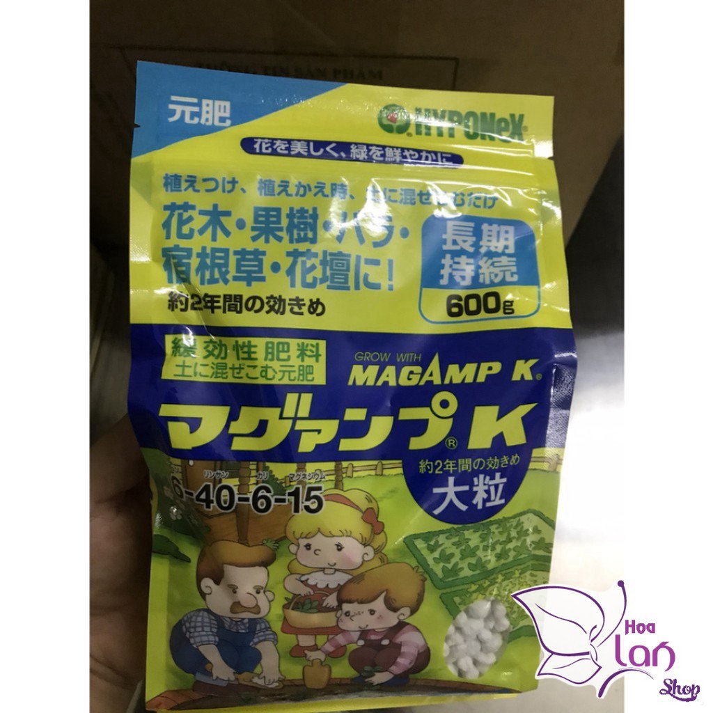 Phân Trắng Nhật Bản ⚜️FREESHIP⚜️ Phân Tan Chậm Chuyên Dùng Cho Phong Lan - Bổ Xung Vi Lượng Túi 200g