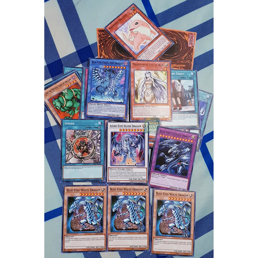 [Bài In] Bộ bài Yugioh - Legendary Deck II - Kaiba Deck + Bonus 11 lá Shop tặng