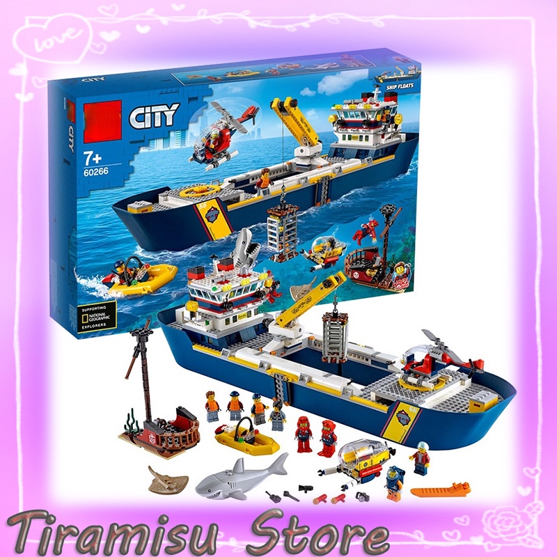 ☸✿793pcs BELA 11617 Mô Hình Đồ Chơi Lắp Ráp Lego City 60266