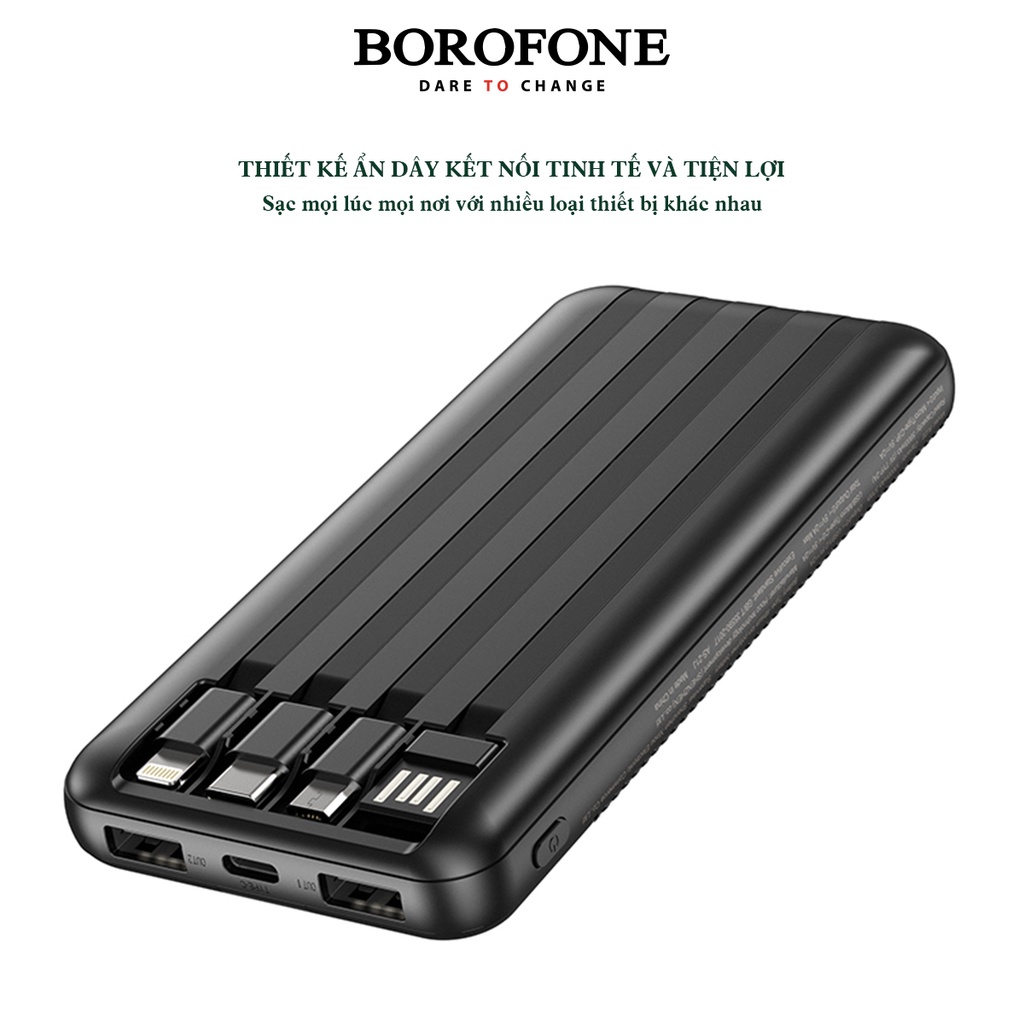 Pin sạc dự phòng Borofone BJ20 10.000mAh - AK Mobile