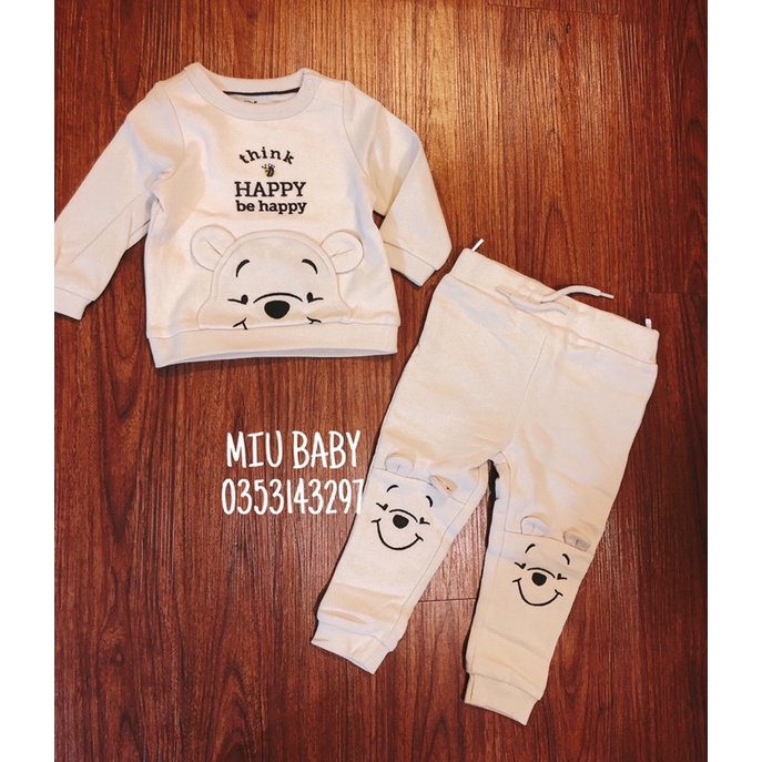 Áo nỉ lót lông Disney 8 màu bé trai bé gái dư xịn