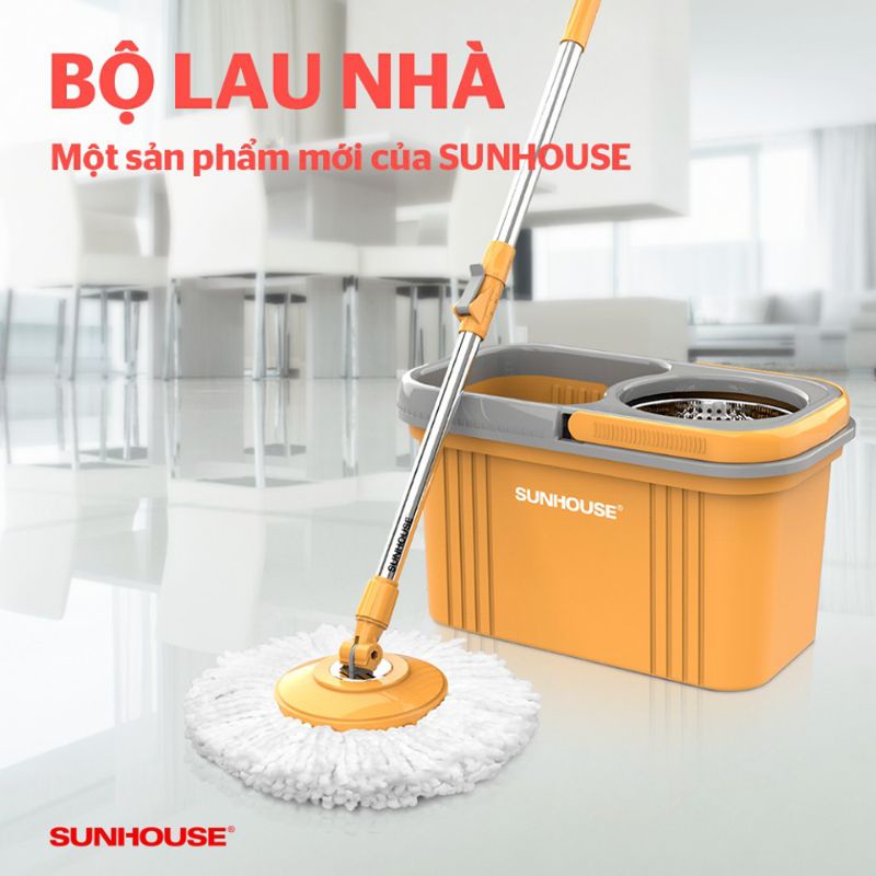 BỘ LAU NHÀ 360 SUNHOUSE Chính Hãng