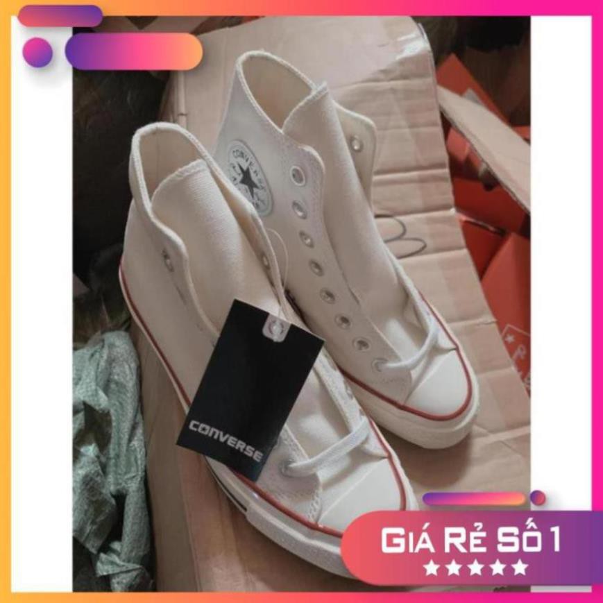 Giày CV Classic All Star Trắng Cao Cổ Nam Nữ đầy đủ team mác Sale 11
