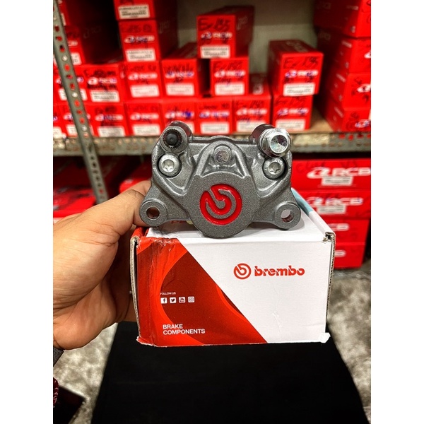 Heo Brembo Đúc 2 Pis ( Lo Go Đỏ ) ====
