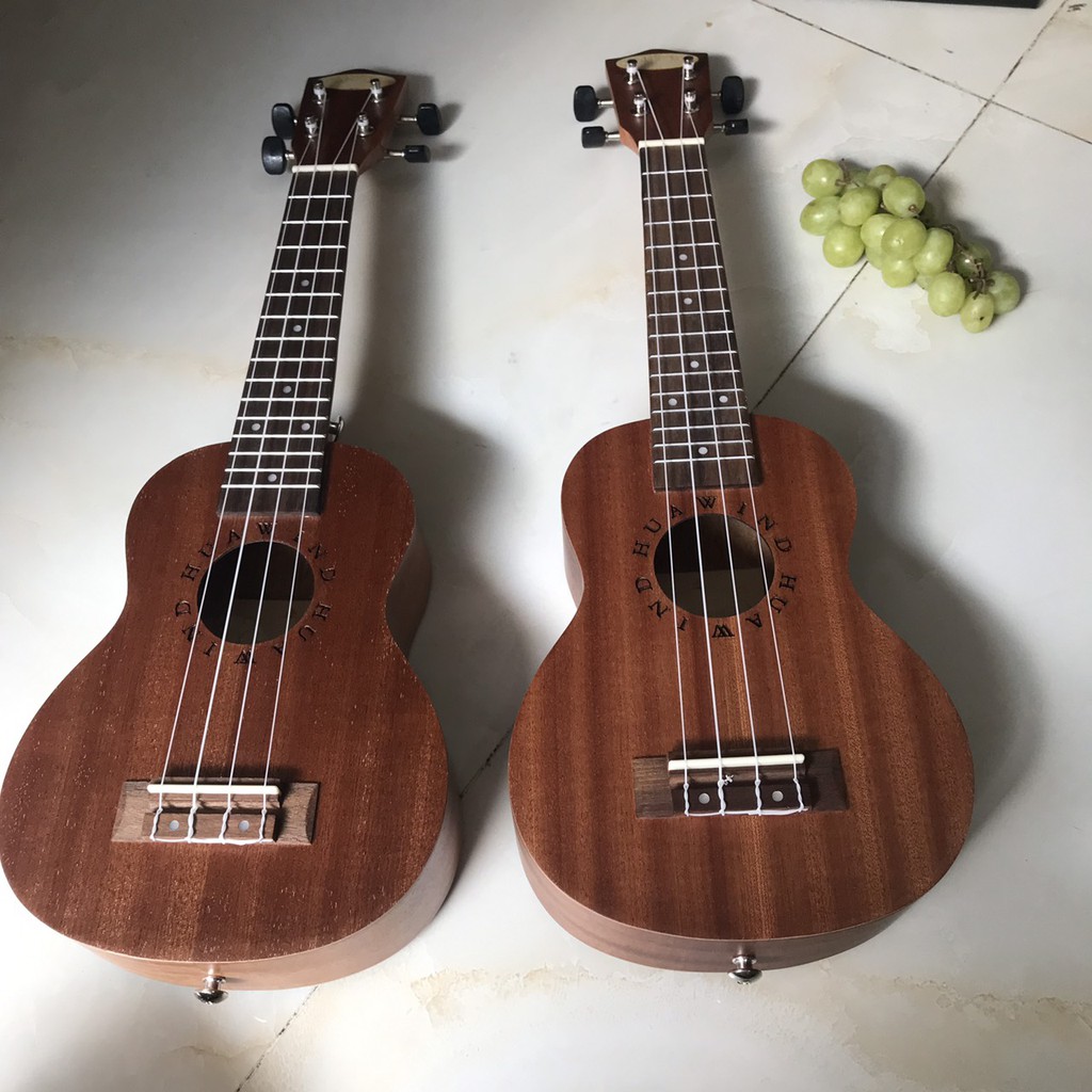 Đàn ukulele soprano tặng 5 món phụ kiện - bảo hành 1 năm - INBOX lựa mẫu