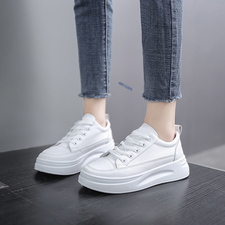 [SIÊU SALE] Giày sneaker nữ cao cấp SF-02 (Basic Trắng)